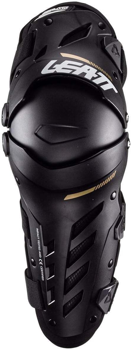 Leatt Dual Axis Protektoren für Knie und Schienbein XXL Schwarz, XXL Schwarz