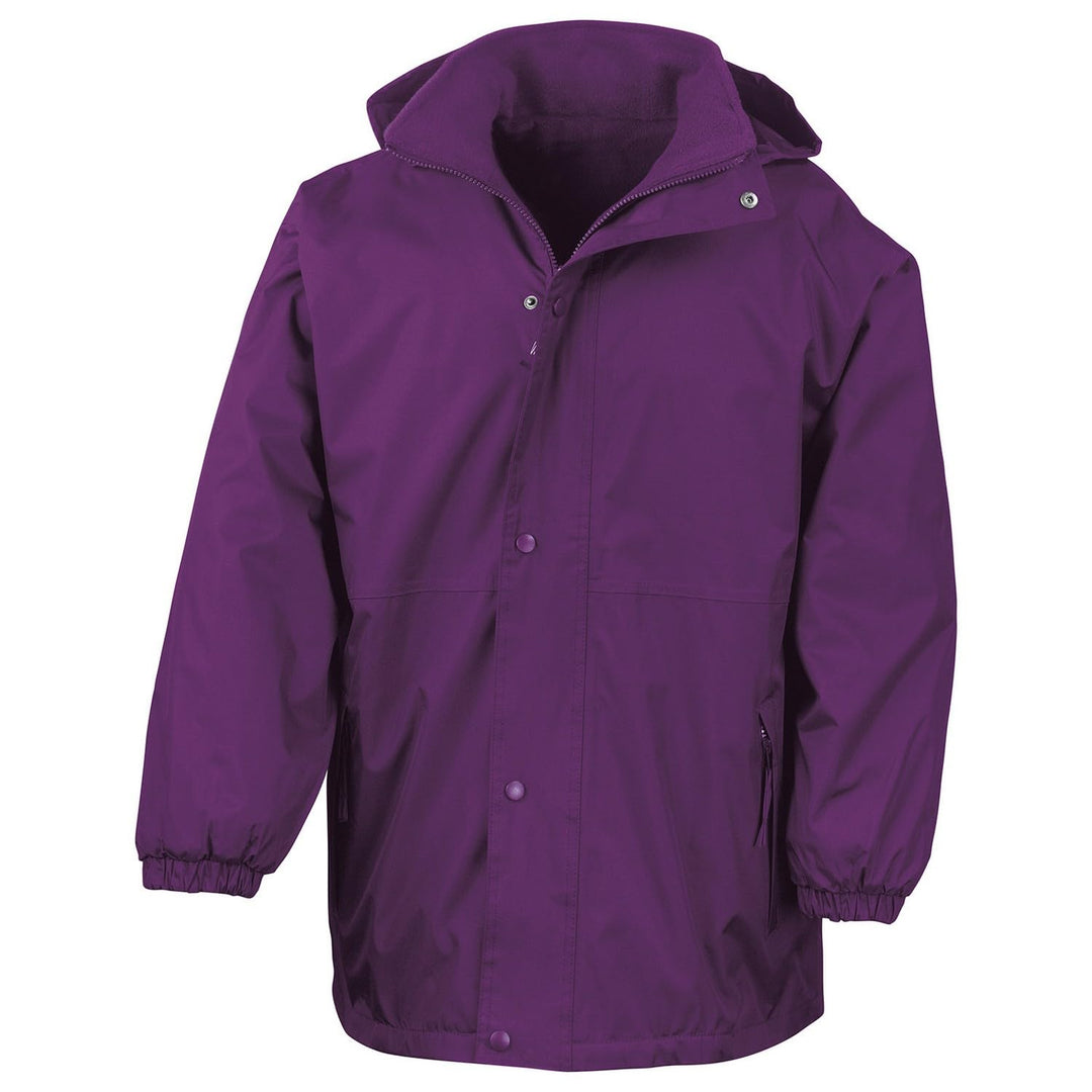 Result R160j Reversible StormDri 4000 Fleecejacke, Unisex, R160J X-Large/Size 11/12 Violett, X-Large