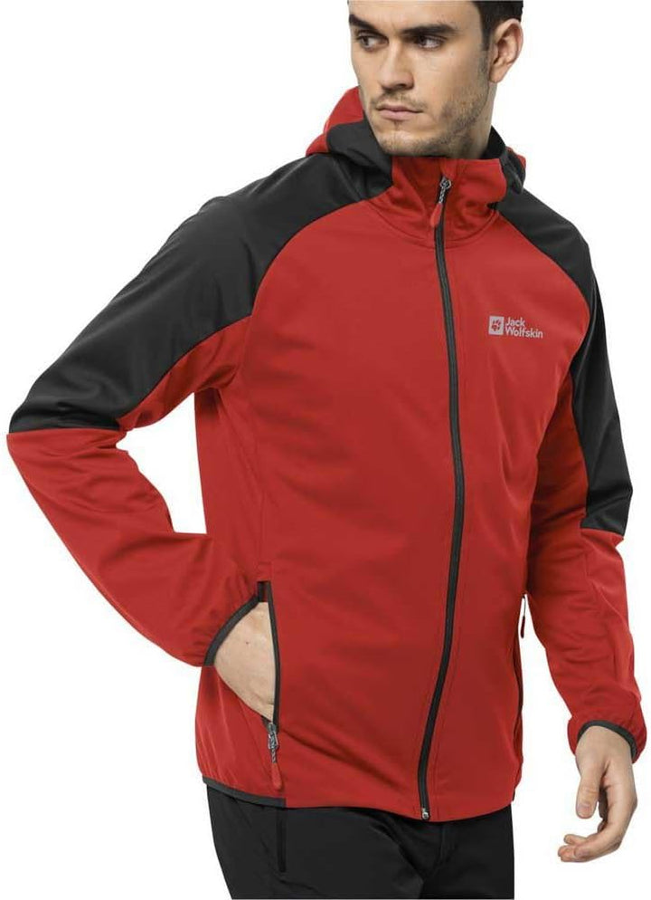 Jack Wolfskin Damen Feldberg Jacke L Kräftiges Rot, L Kräftiges Rot