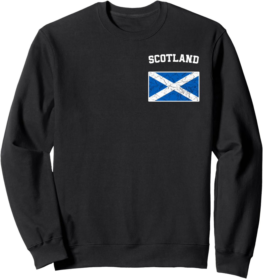 Schottland UK Flagge Stolz Familie Herren Damen Kinder Sweatshirt