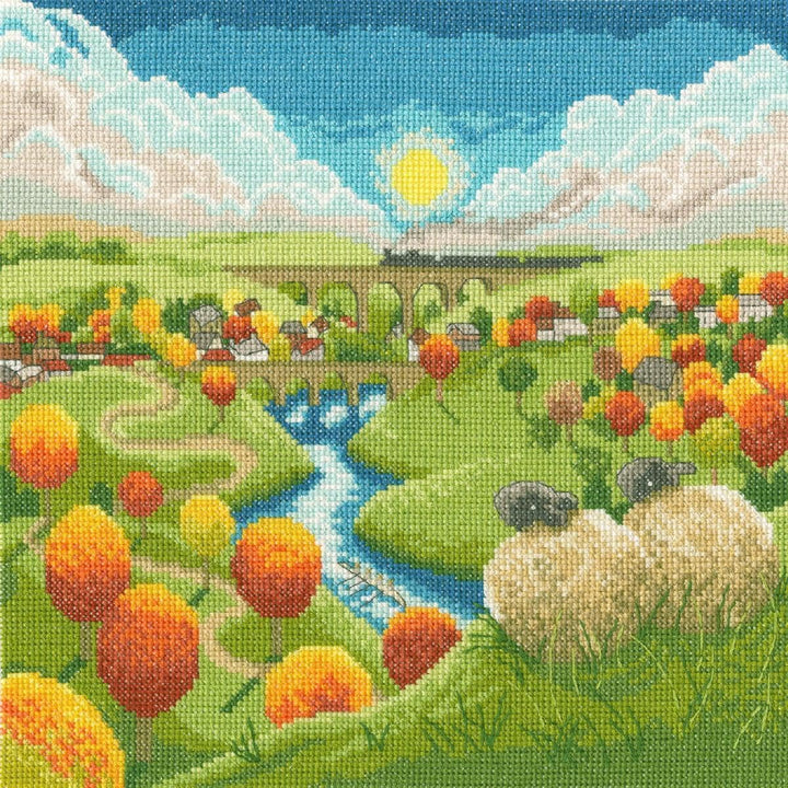 Bothy Threads The Home Of Happy Stitching Bothy Threads Kreuzstich-Set, Motiv ''Watching The World G