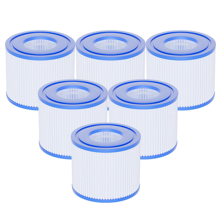 AQUALTRA Filter S1 für Pool, Kompatibel mit PureSpa Hot Tub Filter für 11692 29001E 107 x 71 MM 6 St