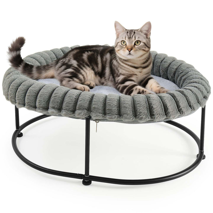 GUUSII HOME Erhöhtes Katzenbett katzenhängematte für Grosse Katzen Bett Katzenliege Kätzchen Hängema