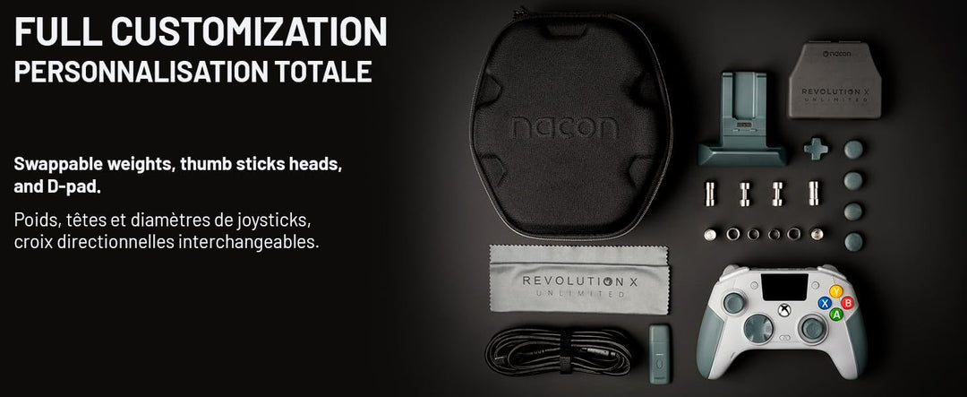 NACON Revolution X Unlimited Jubiläumsedition – Kabelloser High-Precision-Controller für Xbox Series