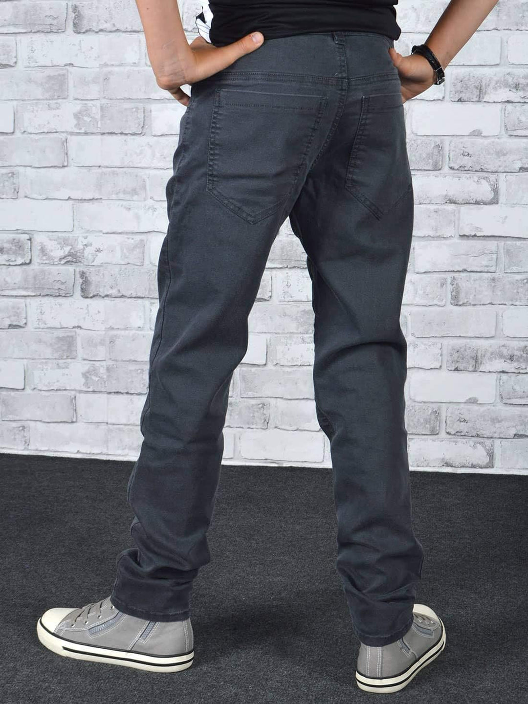 BEZLIT Jungen Jeans Hose Straight Fit Stretch 22872 92 Grau, 92 Grau