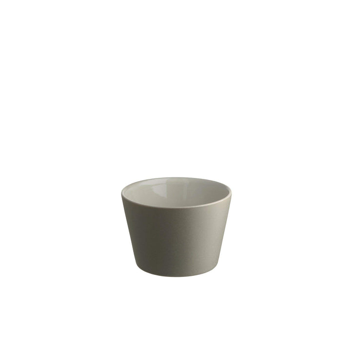 Alessi Tonale DC03/78 LG Tassen-Set, Keramik, Light Grey, 4 Stück