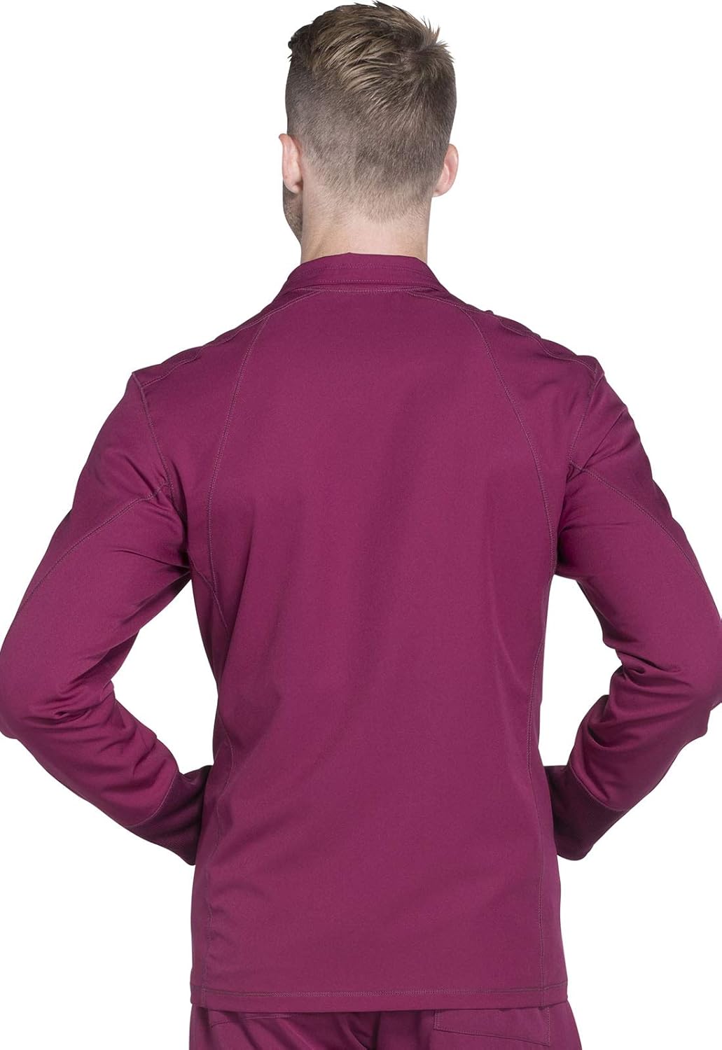 Dickies Dynamix DK310 Herren-Schlupfkasack, mit Reissverschluss vorne 4XL Wein, 4XL Wein