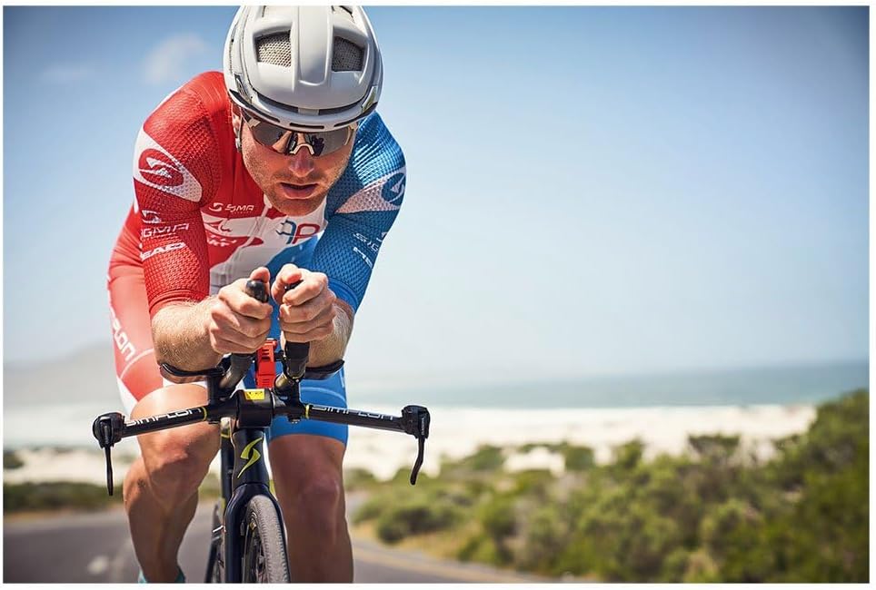 Sigma Sport iD.TRI GPS Triathlon-Uhr mit Trainings- und Wettkampffeatures, Navigation, Smart Notific