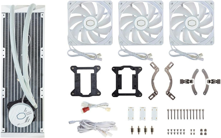 Cooler Master MasterLiquid 360L Core ARGB Wasserkühlung - CPU-Flüssigkeitskühler mit Zweikammer-Gen-