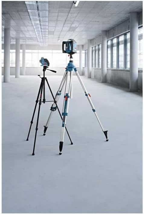 Bosch Professional Baustativ für Laser und Nivelliergeräte BT 250 (Höhe: 97,5–250 cm, Gewinde: 1/4 Z