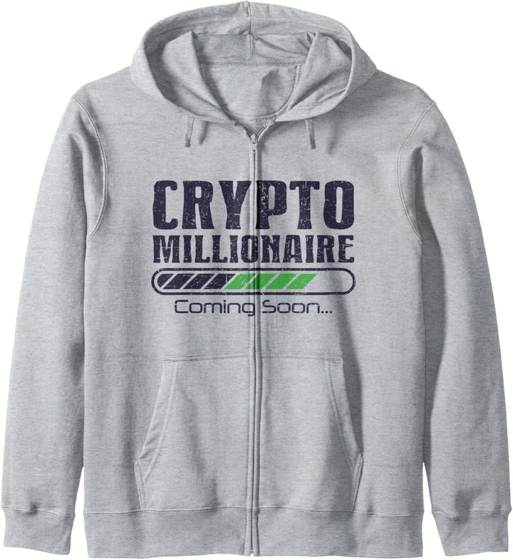 Bitcoin Crypto Lustige Krypto Währungsblockkette Kapuzenjacke