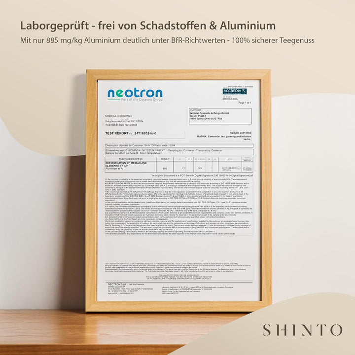 Matcha Tee Set Shinto® Platin - Ceremonial Bio Grüntee-Pulver - beschattet & handgepflückt aus Uji J