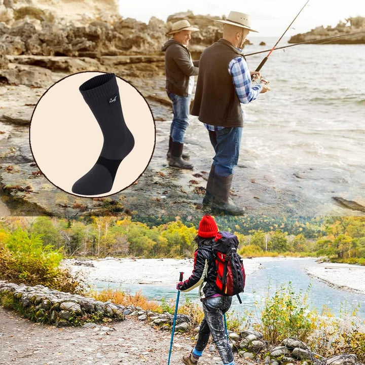 OTTERSHELL Wasserdichte, atmungsaktive Socken Geeignet für Outdoor-Aktivitäten wie Golf, Laufen, Rad