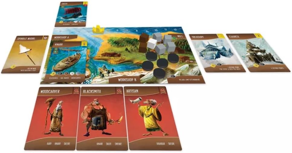 Renegade Game Studio RGS00587 Shipwrights of The North Sea, Multicoloured