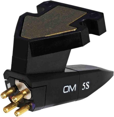 Ortofon OM 5S - Moving Magnet Tonabnehmer mit sphärischem Nadelschliff - geeignet für die Headshell-