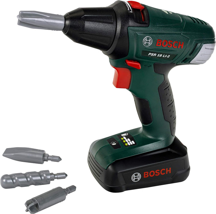 Theo Klein 8567 Bosch Akkuschrauber I Batteriebetriebener Bohrer/Schrauber, 20 cm x 6,5 cm x 19 cm &