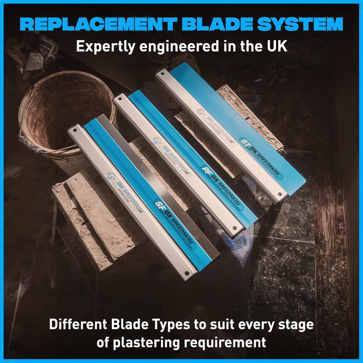 OX Speedskim Stainless Flex Finishing Rule - SF 450mm, 450mm