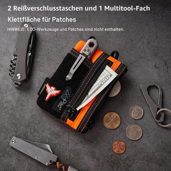 VIPERADE VE18-S Klein EDC Tasche Mini EDC Pocket Pouch Tool Organizer,Klein EDC Organizer Werkzeugta