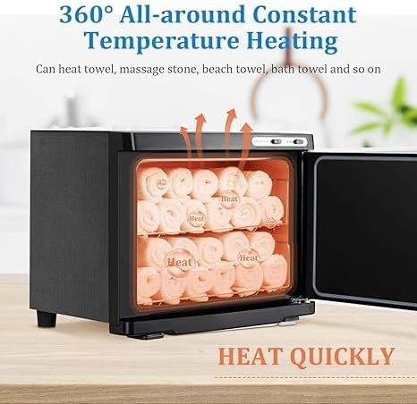 Citybee Handtuchwärmer Towel Warmer - UV Handtuch Wärmegerät - Handtuch Wärmer 360° Heizung Handtüch