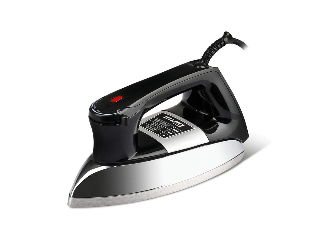 Girmi Trockenbügeleisen, Schwarz,