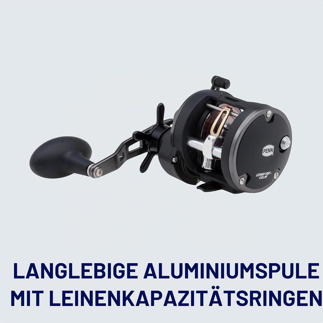Penn Warfare Levelwind, Trolling Angelrolle 20| Right, 20| Right
