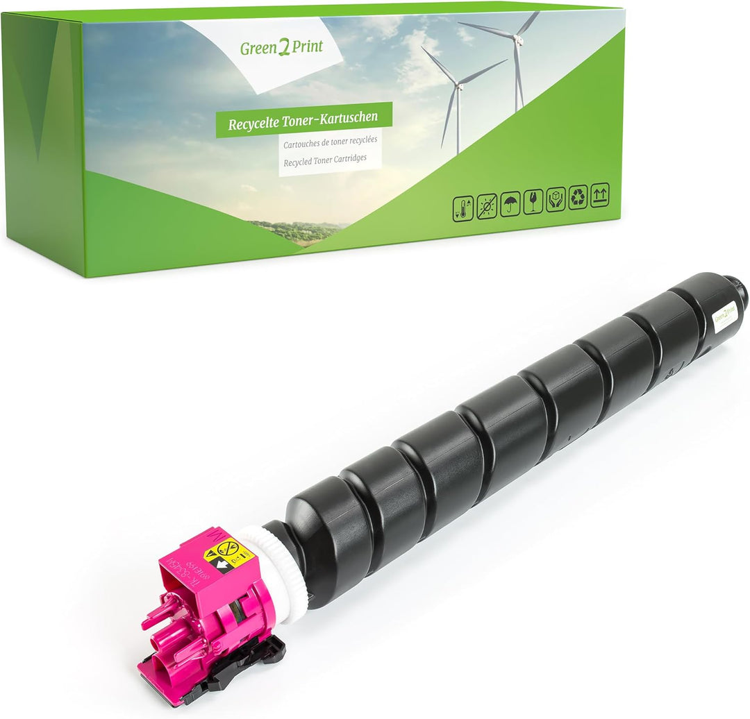 Green2Print Toner Magenta 12000 Seiten ersetzt Kyocera TK-8345M, 1T02L7BNL1 passend für Kyocera TASK