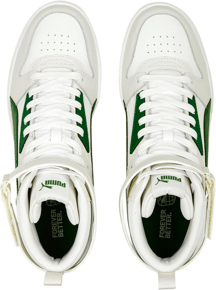 PUMA Herren Rbd Game Sneaker 42.5 EU Puma White Vine Vapor Gray Puma Gold, 42.5 EU Puma White Vine V