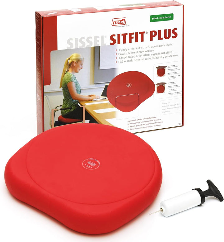 SISSEL Sit Fit Plus rot Rot Single, Rot Single