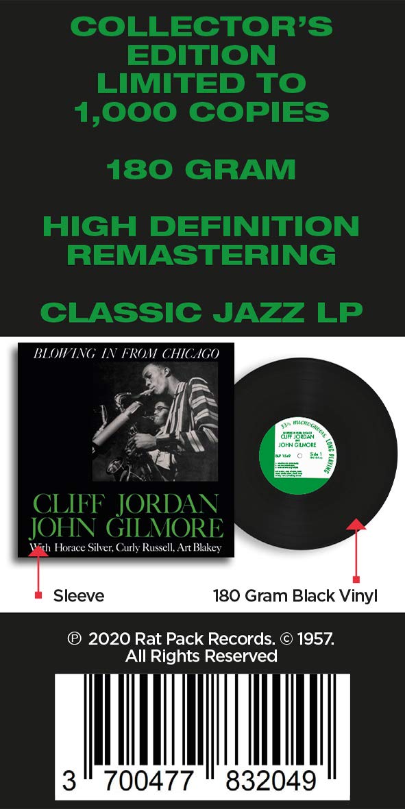 Blowing in from Chicago, Vinyl