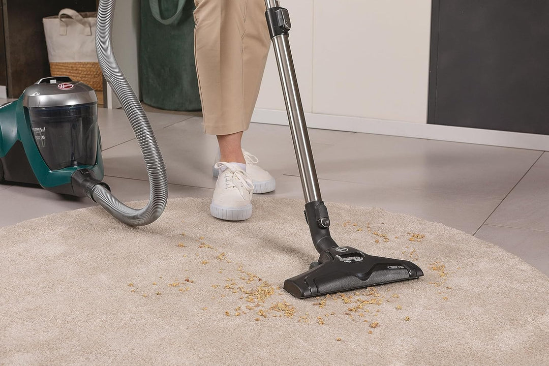 Hoover Bodenstaubsauger mit HEPA-13-Filter & Tierhaar-Düse – beutelloser Staubsauger mit XL-Staubbeh