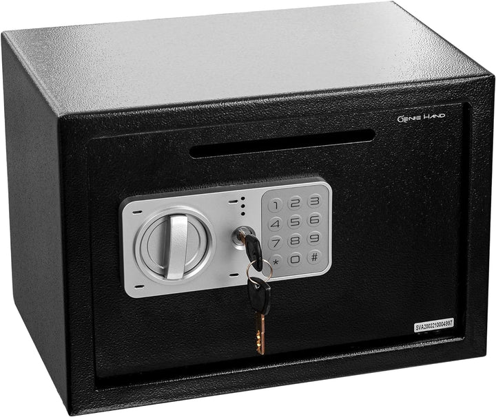Genie Hand – Elektronischer Tresor Safe mit Einwurfschlitz – B-Klasse-Schloss – Anti-Bounce-Technolo