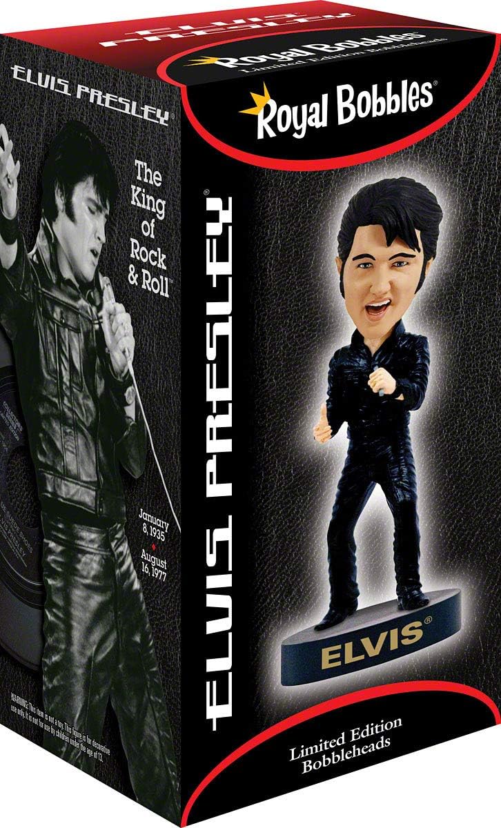 Royal Bobbles - Wackelkopffigur Elvis Presley - 68er Comeback-Special