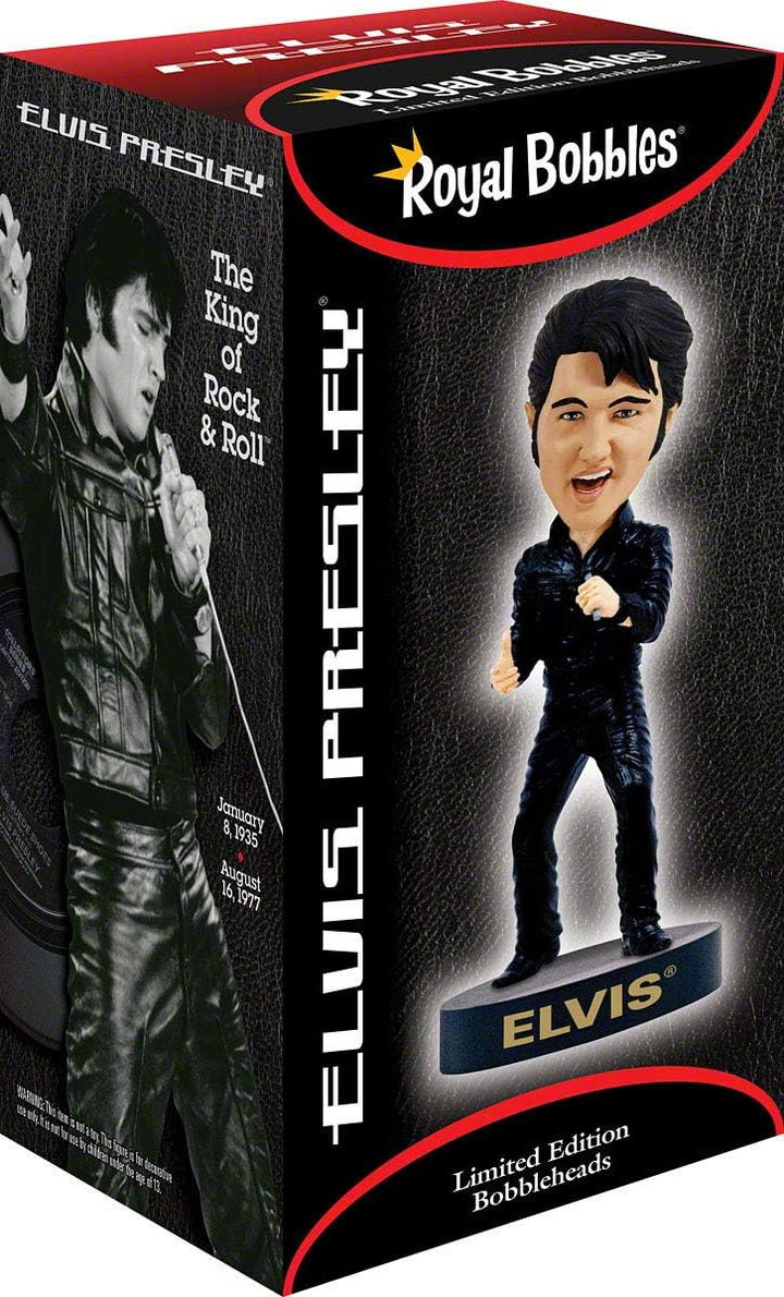 Royal Bobbles - Wackelkopffigur Elvis Presley - 68er Comeback-Special