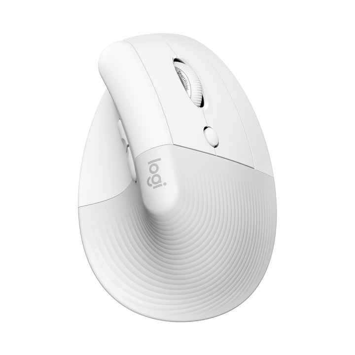 Logitech Lift Vertikale Ergonomische Maus, Kabellos, Bluetooth oder Logi Bolt USB-Empfänger, Leise K