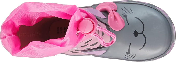 Playshoes Unisex Kinder Gummistiefel ZugbandRegenstiefel 20 EU Rosa, 20 EU Rosa