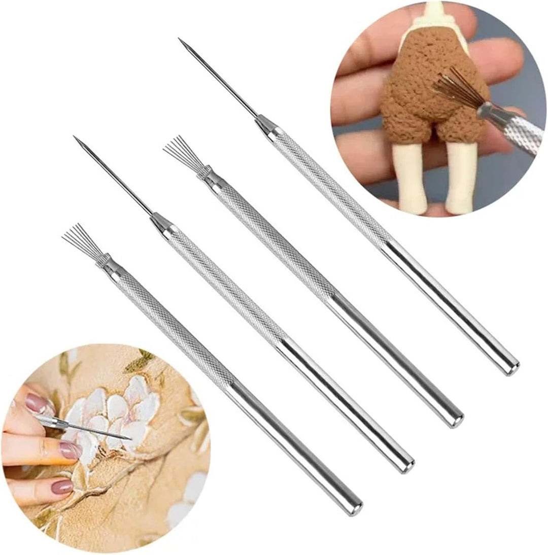 18 Stück Töpferwerkzeug, Polymer Clay Tools, Schneidematte mit Tonschneiderklinge, Lineal für DIY Ba