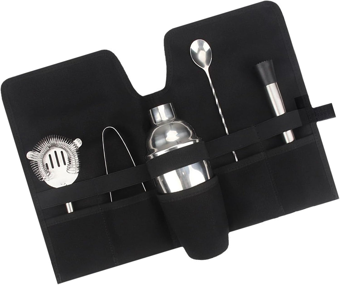 Tragetasche für Barkeeper-Set, Professionelle Mixologie-Werkzeugtasche für Camping Im Freien, Cockta