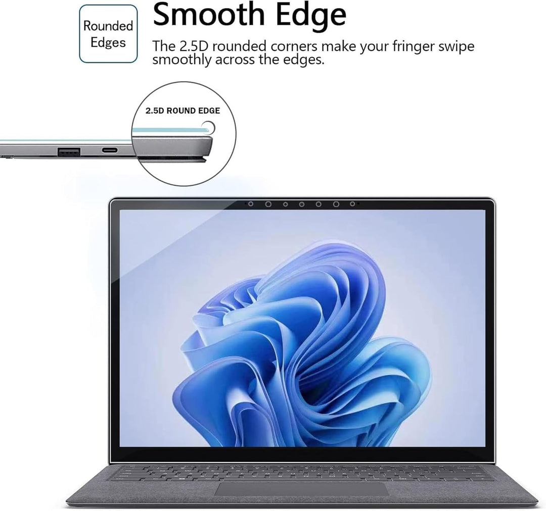 MEGOO Displayschutzfolie für Microsoft Surface Laptop 5/ Surface Laptop 4 (15 Zoll),Einfache Install