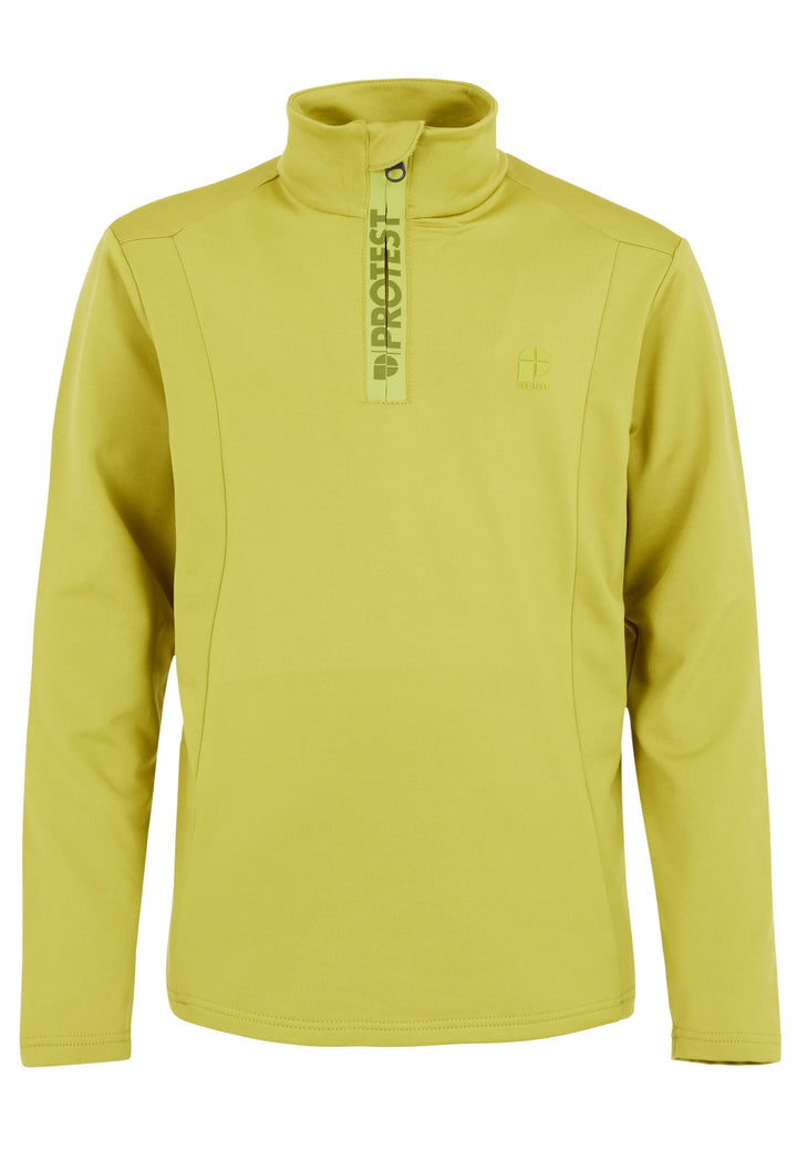Protest Jungen 1/4-reissverschluss WILLOWY JR 116 Spiltpea Green, 116 Spiltpea Green