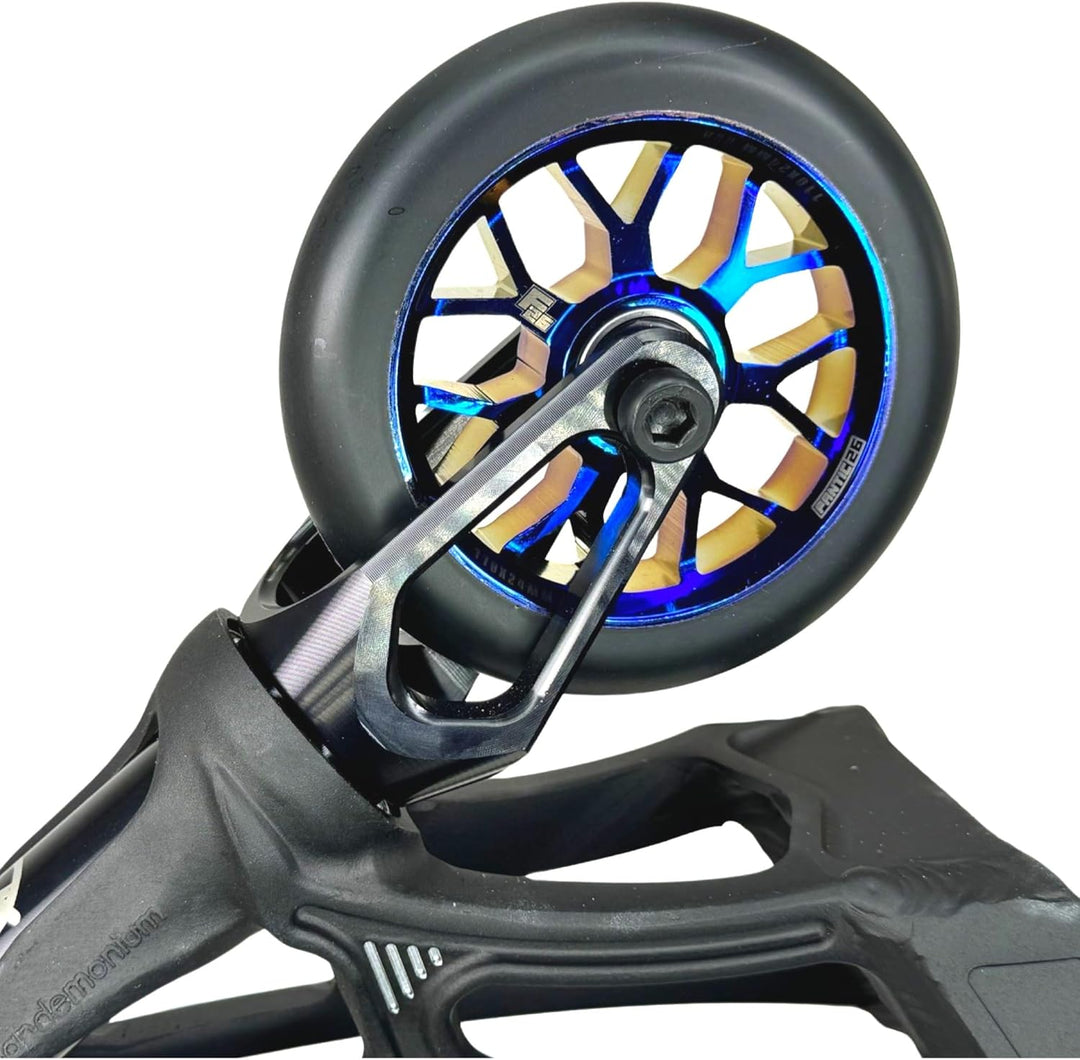 Fantic26 Spy7 Stunt Scooter Rolle I Trick I Tret I Kinder I Roller I Wheel I 110mm I ABEC-11 I Schne
