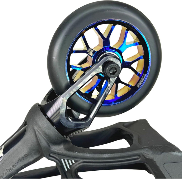 Fantic26 Spy7 Stunt Scooter Rolle I Trick I Tret I Kinder I Roller I Wheel I 110mm I ABEC-11 I Schne
