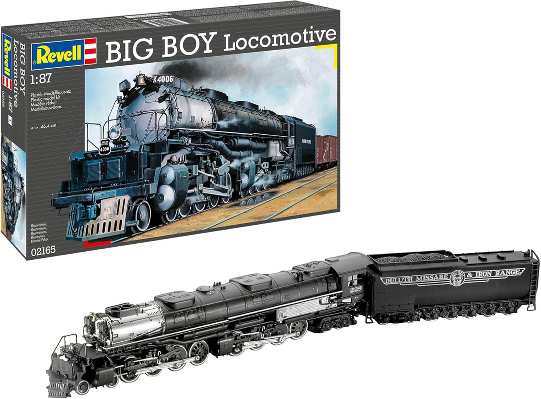 Revell 02165 H0 Dampflok Big Boy Plastik-Bausatz Big Boy Locomotive, Big Boy Locomotive
