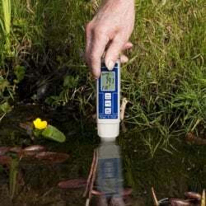 pH-Tester PCE-PH22 pH-Meter zur gleichzeitigen Messung von pH-Wert und Temperatur/mit Temperaturkomp
