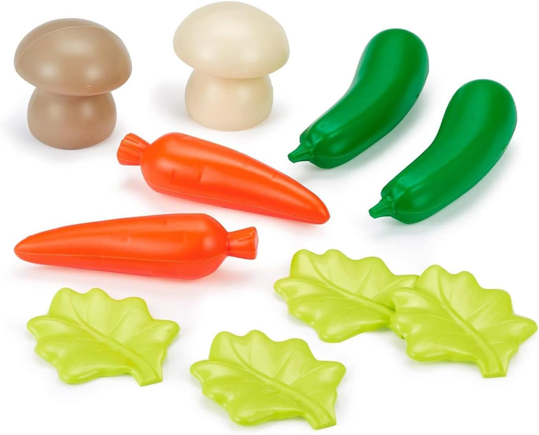 Ecoiffier - 75tlg. Lebensmittel-Set - für Kinder ab 18 Monaten, ideales Zubehör-Paket für Kaufladen