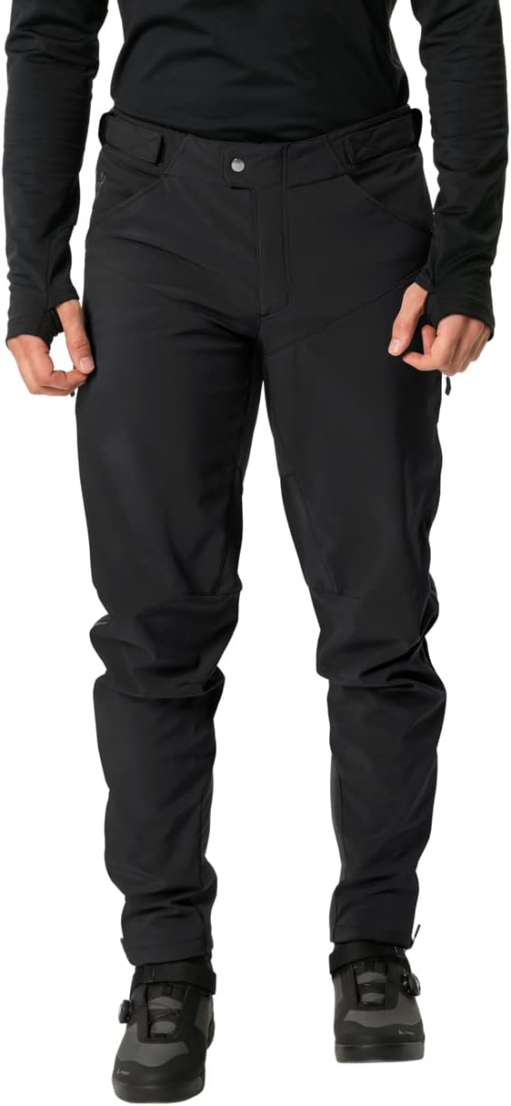 VAUDE Herren Men's Qimsa softshell bukser Ii S/S+l/S Hose, Black/Black, M Lang EU