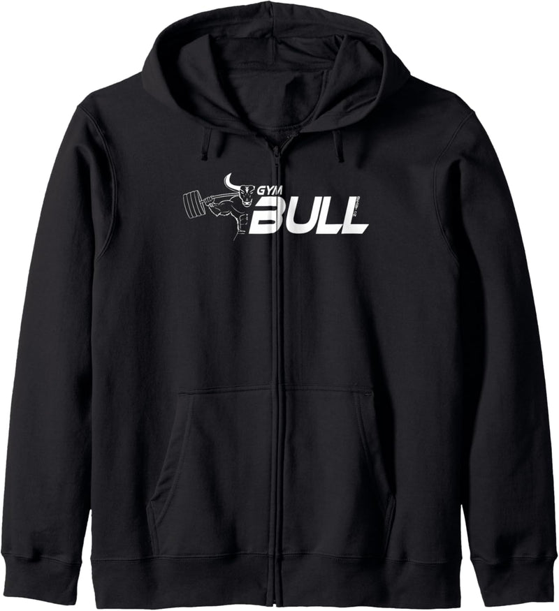 Bulle Fitness Stier Gym Bull Design Fitness Motiv Beast ON Kapuzenjacke