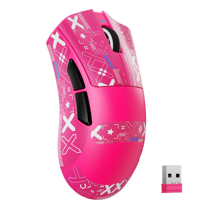 MAMBASNAKE X ATTACKSHARK V3 Kabellose Gaming-Maus mit Band,65g leicht,geteiltes Design für Rechtshän