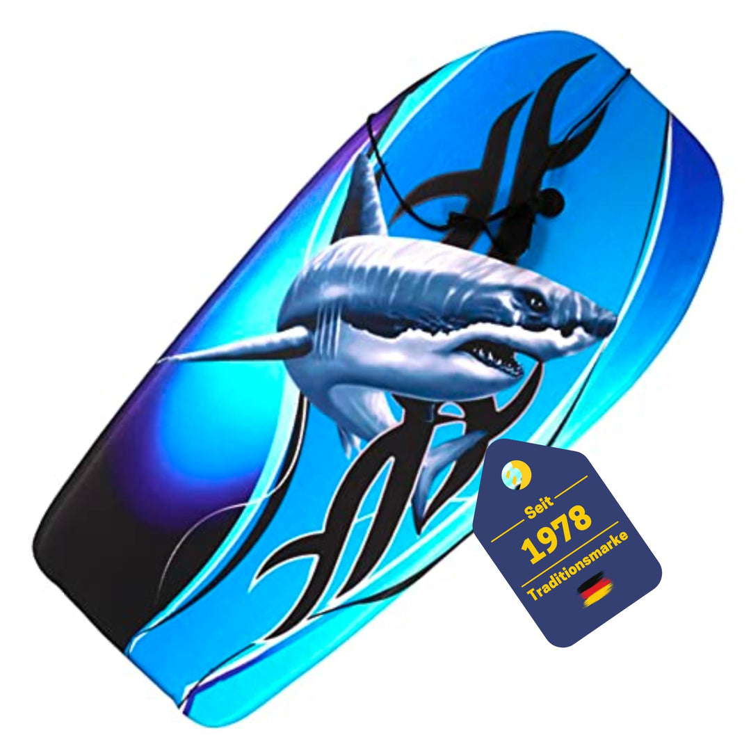 BEST SPORTING Bodyboard Kinder – Leichtes Surfbrett für Strand, Meer & Schwimmbad | 92 x 46 x 5 cm |