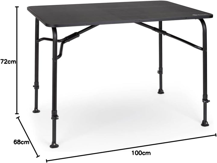 BERGER Campingtisch klappbar Tornio | Extrem Leichter & Kompakter Gartentisch Wetterfest | Eleganter