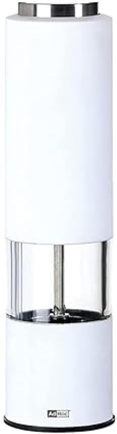 AdHoc EP23 elektrische Pfeffer- oder Salzmühle TROPICA, LED-Licht, Keramik Mahlwerk (ohne Gewürz), W